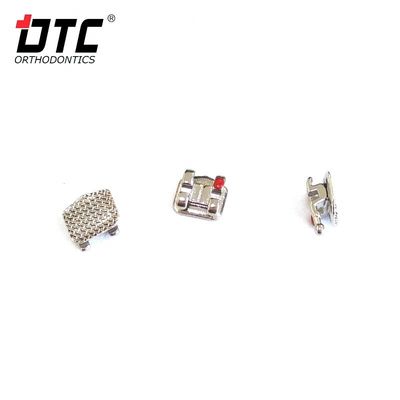 Los soportes metálicos de la serie DTC Bright La clave para el éxito del tratamiento de ortodoncia de clase II