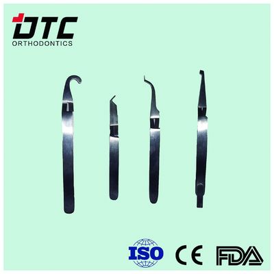 Pinzas de tubo de soporte dental ortodóntico DTC de acero resistente para fácil manejo