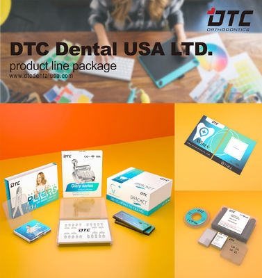 ISO Standard Metal Azul de Precisión Torsión Arco Torres DTC Ortodoncia Arco Dental Anteriormente