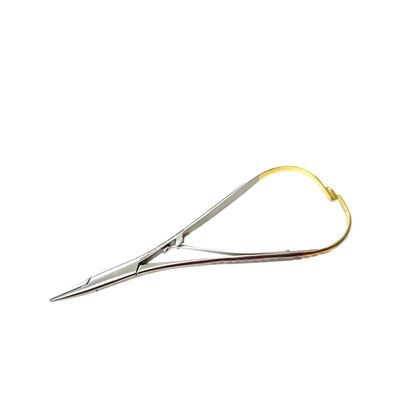 Certificado CE Clase I DTC Ortodoncia Dental Stainless Steel Plier Aguja de soporte con dura