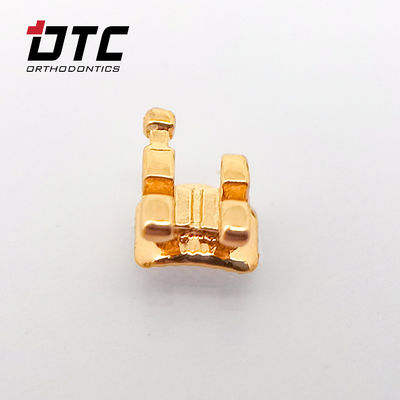 Certificado CE DTC Ortodoncia Dental Roth MBT Serie Delicada Dorada Brackets con ganchos Maquinaria Fuente de alimentación