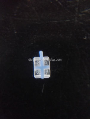 Certificación CE DTC Ortodoncia Dental Zafiro Roth MBT Brackets Braces Gancho Tipo 5