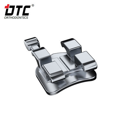 Brackets DTC Ortodoncia Acero 80 Base de malla Brackets empapados con larga vida útil