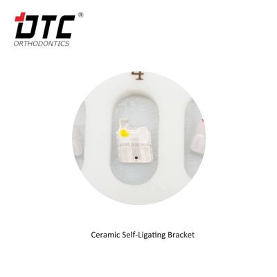 DTC Dental Clear Self Ligating Brackets para la clasificación de instrumentos MBT/Roth Clase II