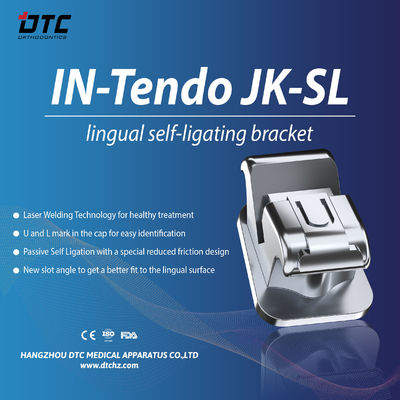 Fuente de maquinaria poderosa DTC Ortodoncia Brackets de la lengua con brackets autoligantes
