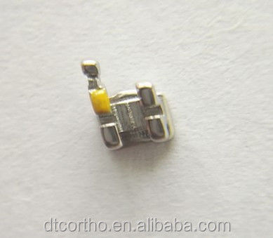 Precisión DTC orto bracket dental bracket de metal para el tratamiento de ortodoncia de serie delicada