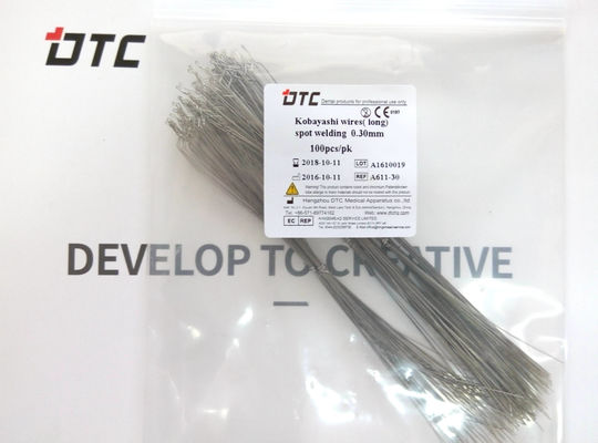 DTC Ortodoncia Dental Kobayashi Cables con ganchos para elásticos Cables de ligadura duraderos