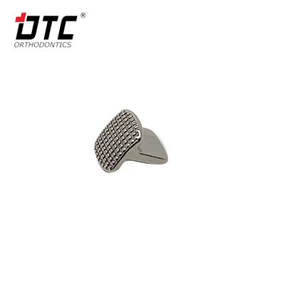 Dientes dentales ortodoncia Bondable mordida base de malla turbo por monobloque de acero inoxidable DTC