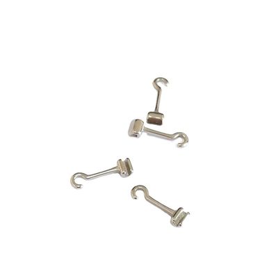 0.018'/0.022' DTC ortodoncia dental gancho de acero inoxidable corta larga o espiral ganchos