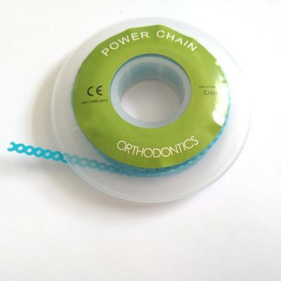 Corta cadena de energía elástica ortodóntica para ajustes rápidos y convenientes de los frenillos
