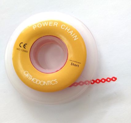 Corta cadena de energía elástica ortodóntica para ajustes rápidos y convenientes de los frenillos