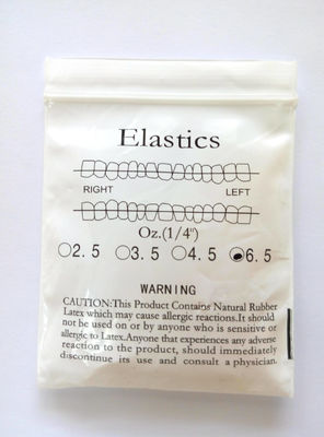 DTC con motor de maquinaria banda elástica ortopédica dental O-ring de caucho de látex para ortodoncia