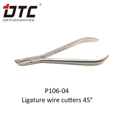 Longhandle Mini DTC Ortodoncia Distal Ortodoxia de cable ligero cortador de clavijas 45 grados estándar