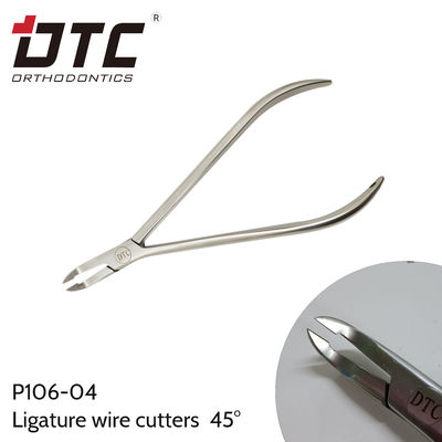Longhandle Mini DTC Ortodoncia Distal Ortodoxia de cable ligero cortador de clavijas 45 grados estándar
