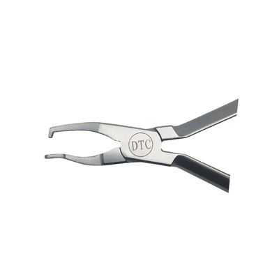 Acero inoxidable DTC ortodoncia dental Micro rampa térmica de formación clara pinzas de alineador